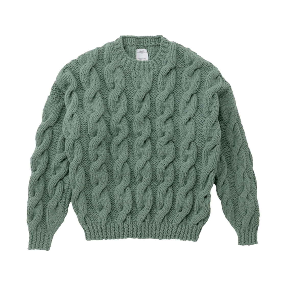 비즈빔 엠플러스 피셔맨 핸드 니트 라이트 그린 - 23SS(Visvim Amplus Fisherman Hand Knit Light Green - 23SS) - 1