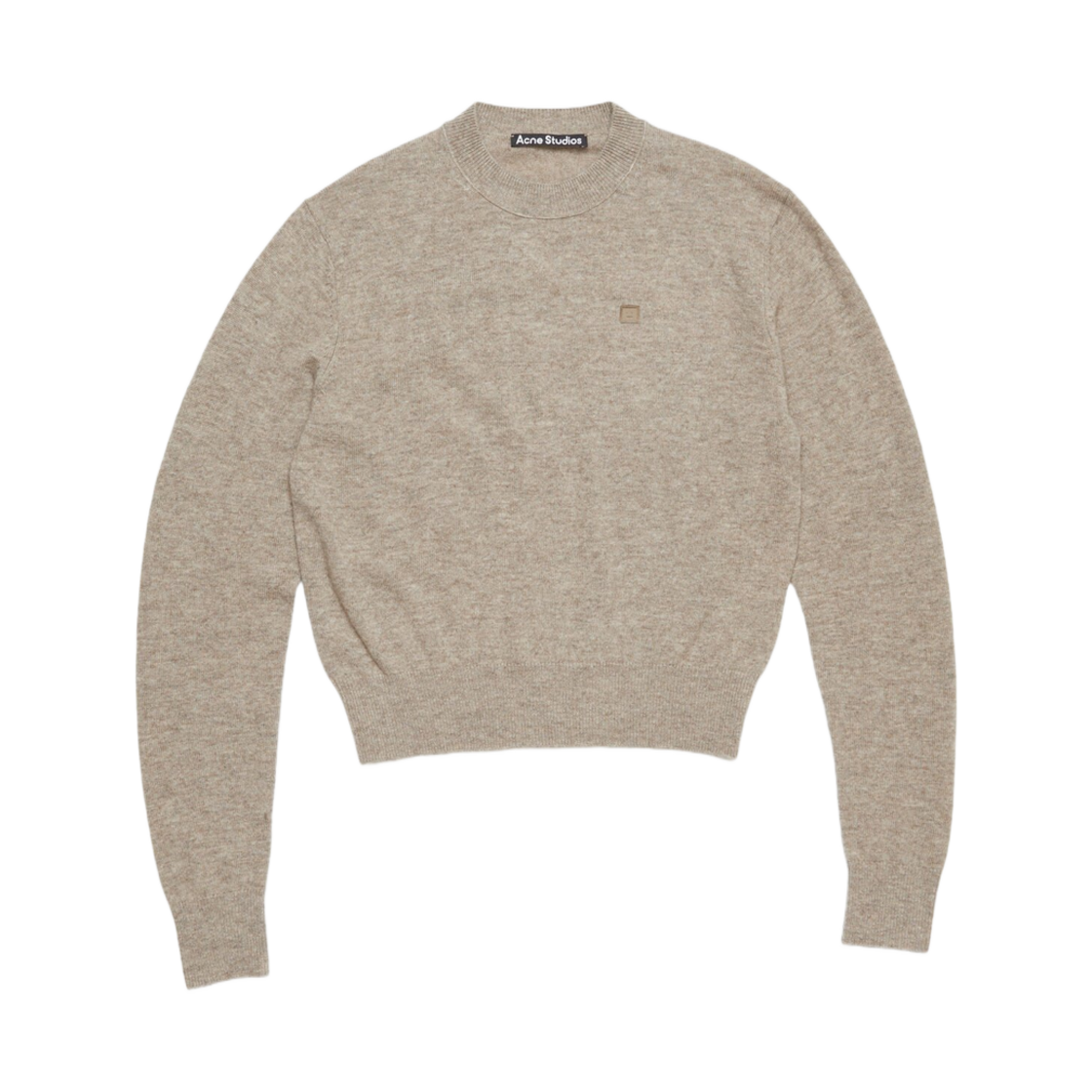 아크네 스튜디오 점퍼 야크 울 그레이지 멜란지(Acne Studios Jumper Yak Wool Greige Melange) - 1