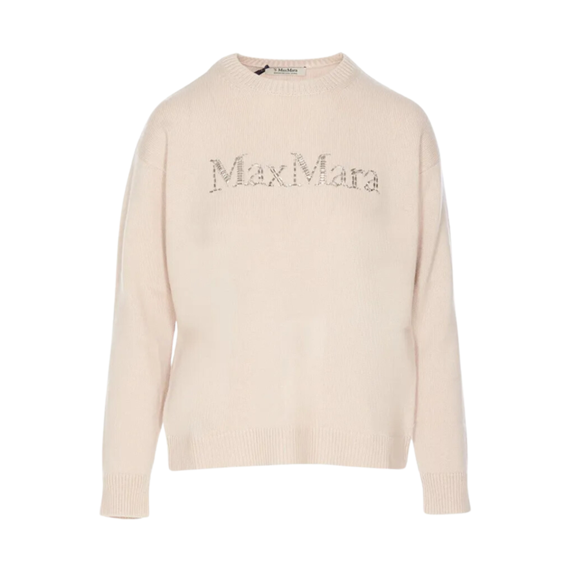 KASSEL-008 (W) S Max Mara Kassel Wool Sweater Bianco