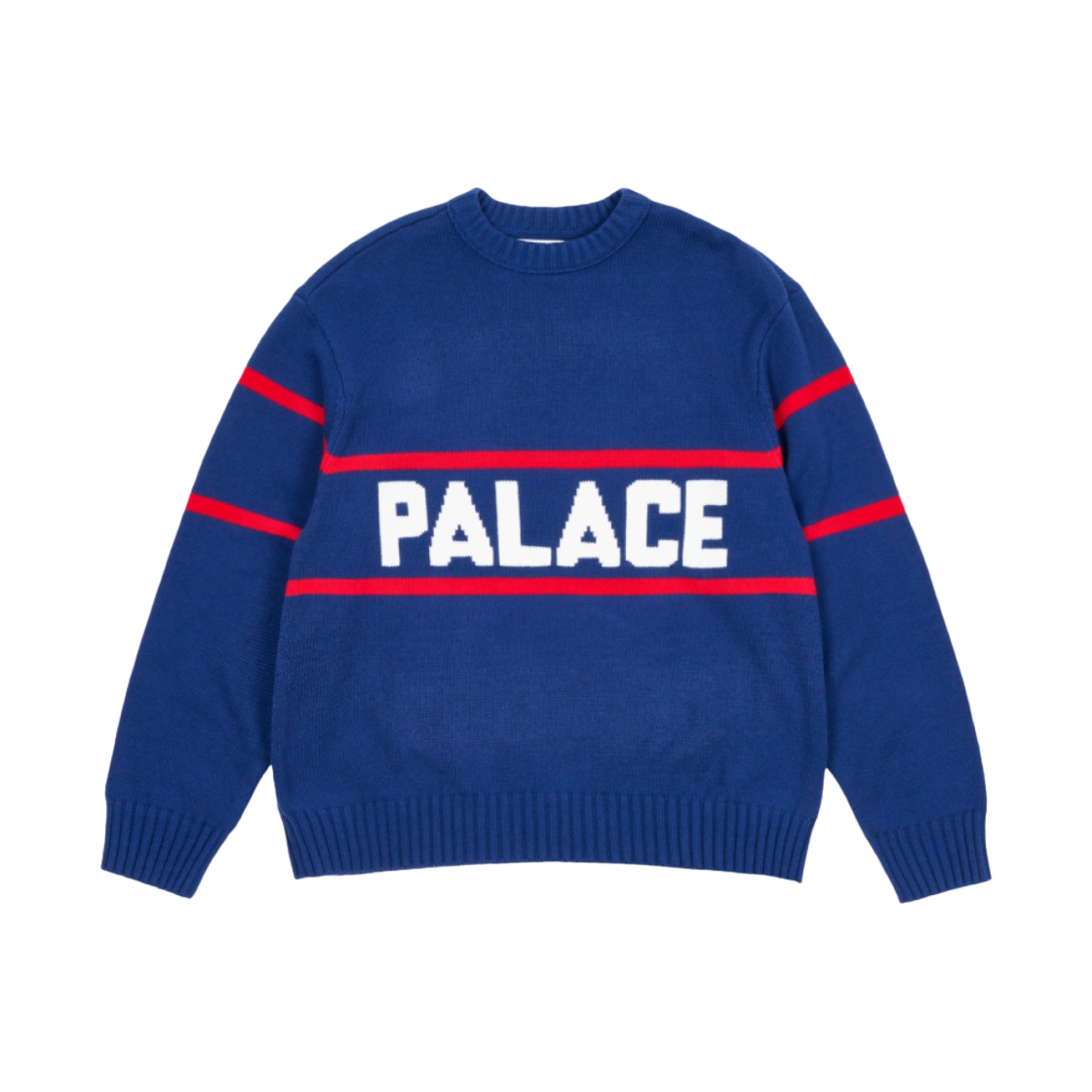 팔라스 블로키 니트 블루 - 24SS(Palace Blocky Knit Blue - 24SS) - 1