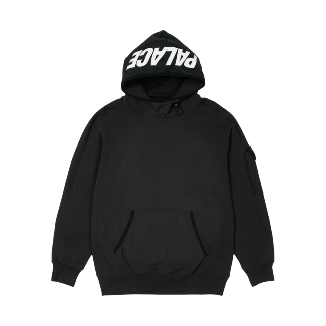 팔라스 자이언트 우븐 라벨 후드 블랙 - 22SS