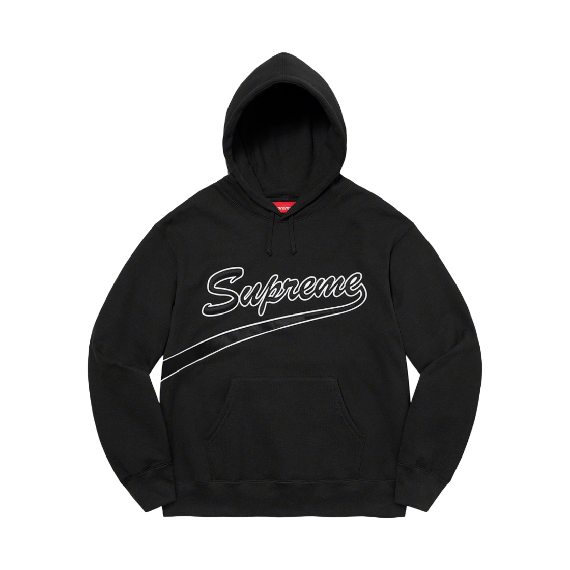 슈프림 테일 후드 스웨트셔츠 블랙 - 21FW(Supreme Tail Hooded Sweatshirt Black - 21FW) - 1