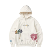 Thisisneverthat x Grateful Dead Iconography Hoodie Natural