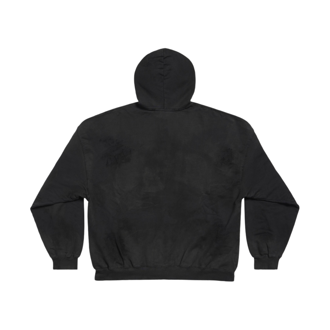 발렌시아가 스케이터 오버사이즈 후디 블랙 페이디드(Balenciaga Skater Oversized Hoodie Black Faded) - 2