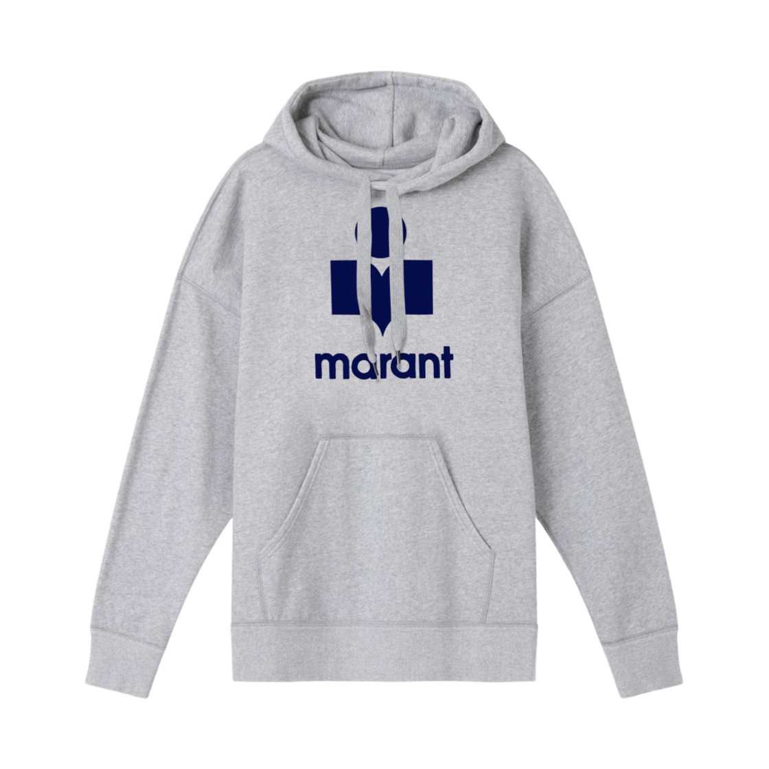 (W) 이자벨 마랑 만셀 오버사이즈 후드 스웨트셔츠 그레이 - 22FW((W) Isabel Marant Mansel Oversized Hoodie Sweatshirt Grey - 22FW) - 1