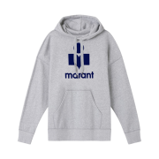 (W) Isabel Marant Mansel Oversized Hoodie Sweatshirt Grey - 22FW