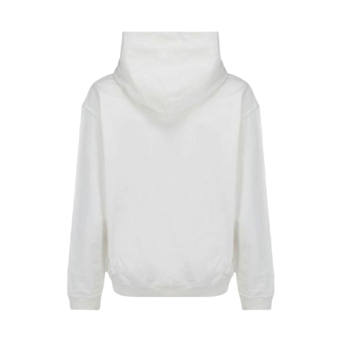 메종 마르지엘라 업사이드 다운 자수 로고 후드 화이트 블랙(Maison Margiela Upside Down Embroidered Logo Hoodie White Black) - 2