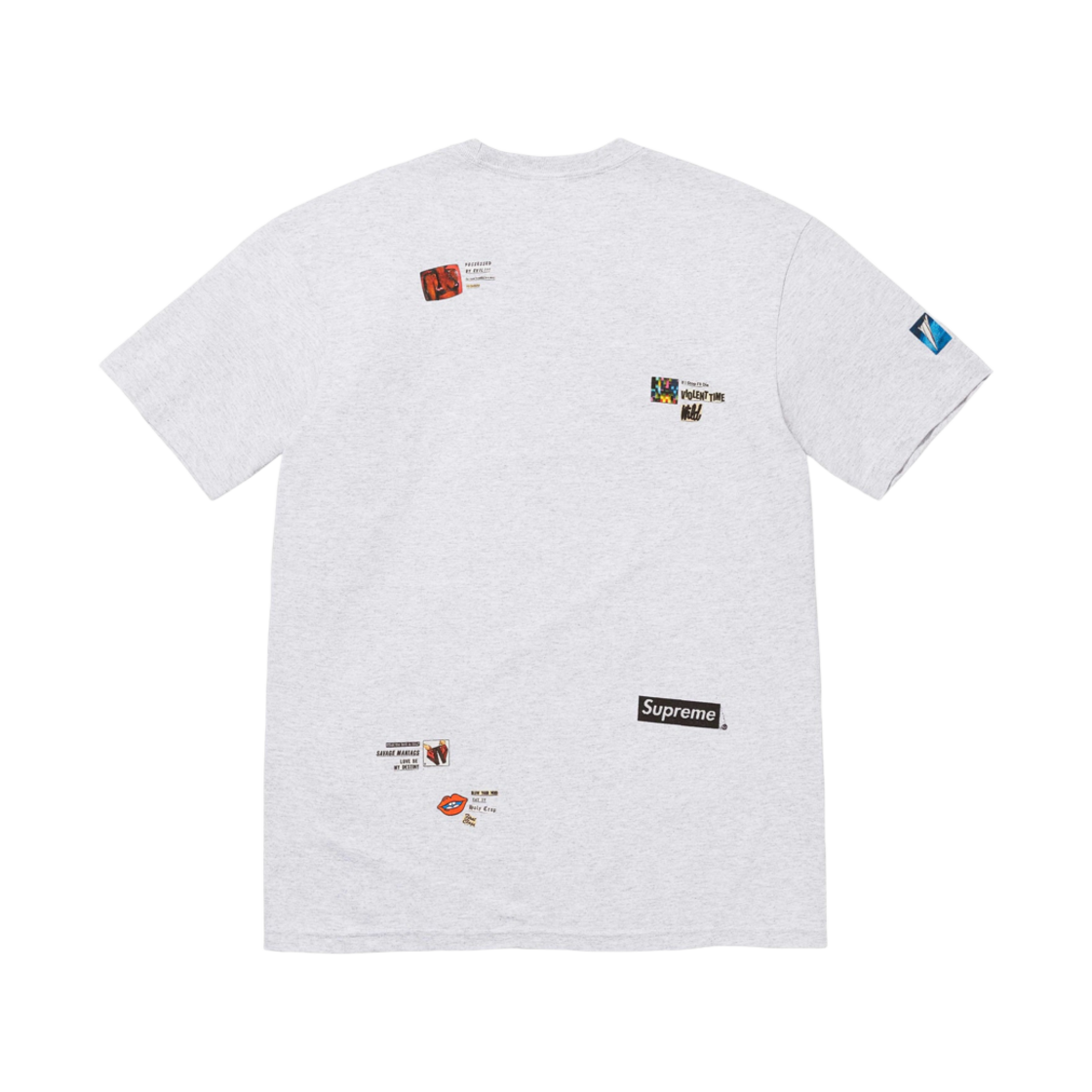 슈프림 업셋 티셔츠 애쉬 그레이 - 24FW(Supreme Upset T-Shirt Ash Grey - 24FW) - 2