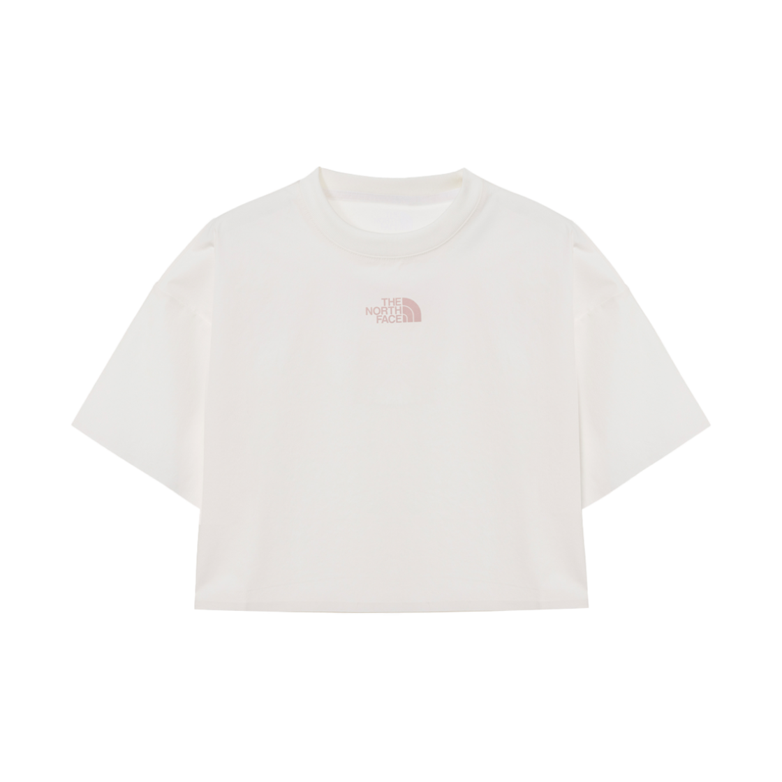 NT7UR36K (W) The North Face Ice Run S/S Round T-Shirt Off White - 25SS