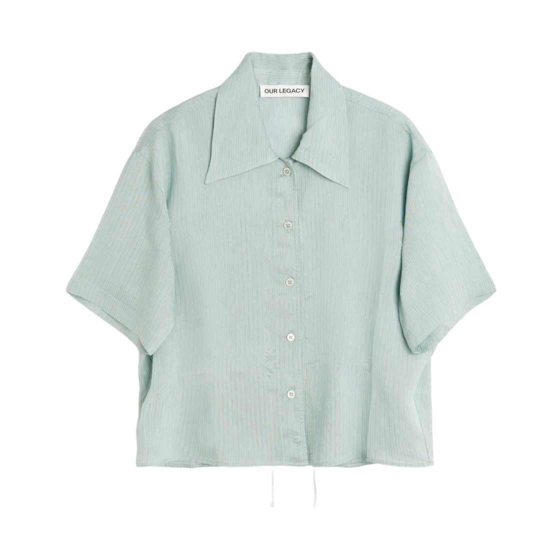(W) 아워레가시 브리스크 셔츠 지오 스트라이프 세레모니얼 비스코스((W) Our Legacy Brisk Shirt Geo Stripe Ceremonial Viscose)