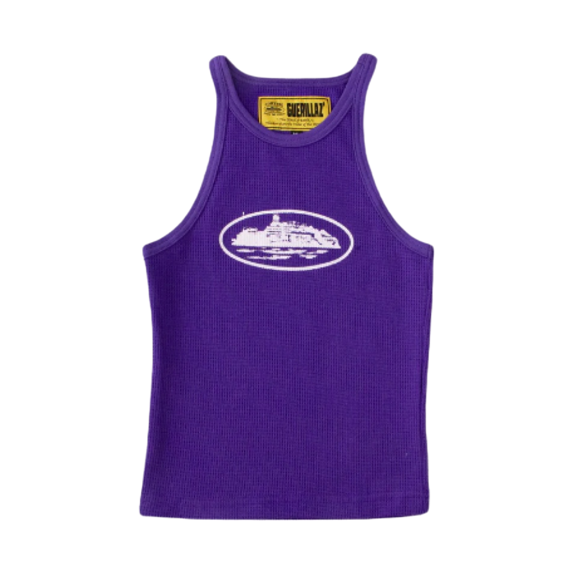 (W) 코르테이즈 알카트라즈 탱크탑 퍼플 화이트((W) Corteiz Alcatraz Tank Top Purple White) - 1