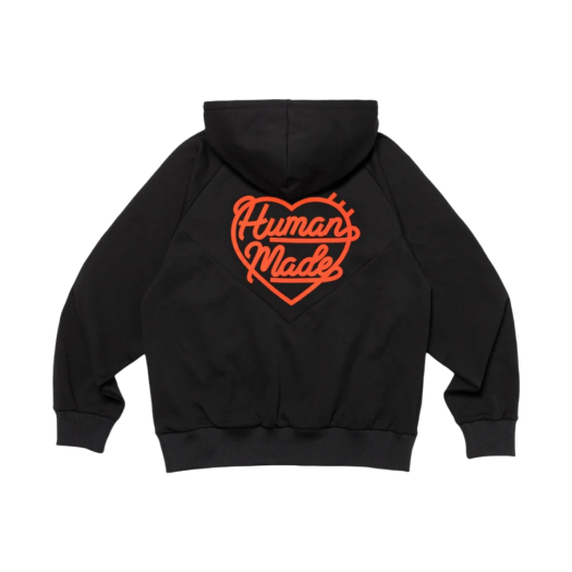 【HUMAN MADE】20th Anniversary Jindo Dog Heavy Weight Hoodie 휴먼 메이드 웍스아웃 20주년 진돗개 헤비 웨이트 후드 블랙