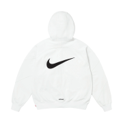 Supreme x Nike Zip Up Hooded Sweatshirt White - 25SS