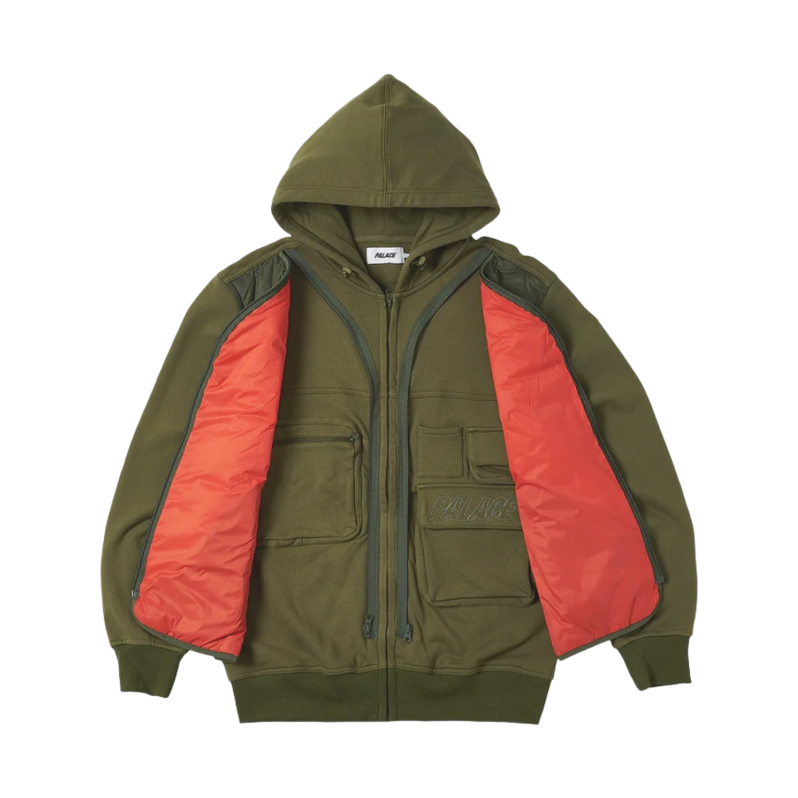 팔라스 택티컬 후드 집업 더 딥 그린 - 23SS(Palace Tactical Zip Hood The Deep Green - 23SS) - 2