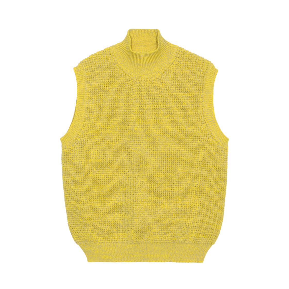 카브엠트 믹스 컬러 와플 베스트 옐로우 - 23SS(Cav Empt Mix Colour Waffle Vest Yellow - 23SS) - 1