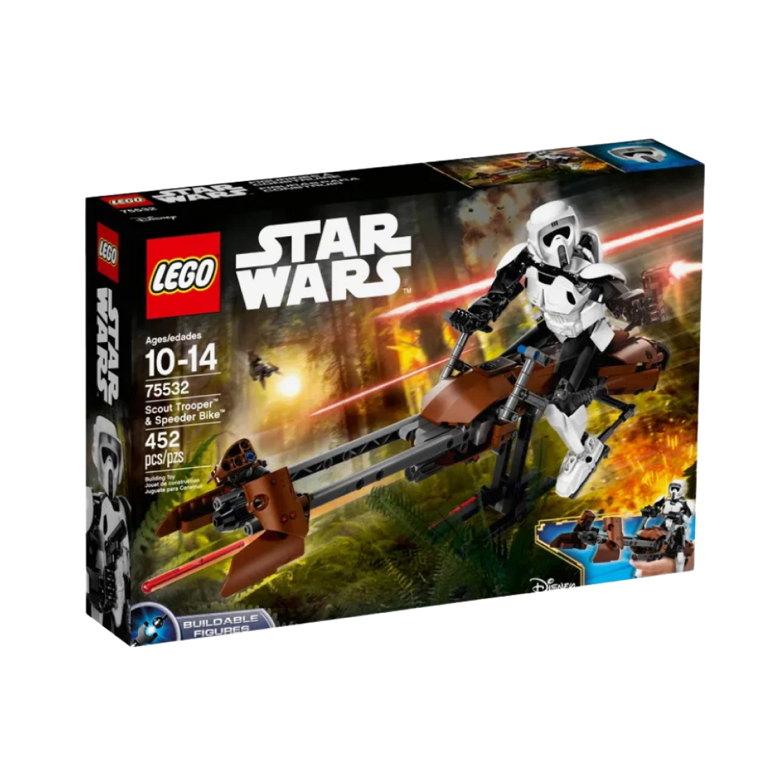 레고 스타워즈 스카우트 트루퍼 & 스피더 바이크(Lego Star Wars Scout Trooper & Speeder Bike) - 2