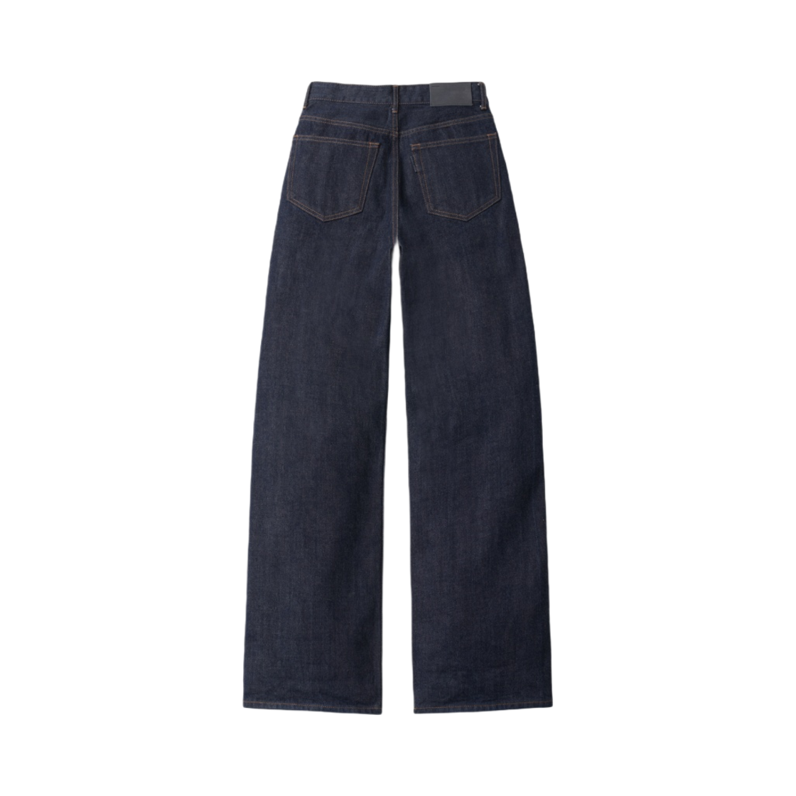 (W) 포터리 세미 와이드 데님 인디고((W) Pottery Semi Wide Denim Indigo) - 2