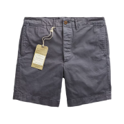 Double RL Garment Die Chino Shorts Navy