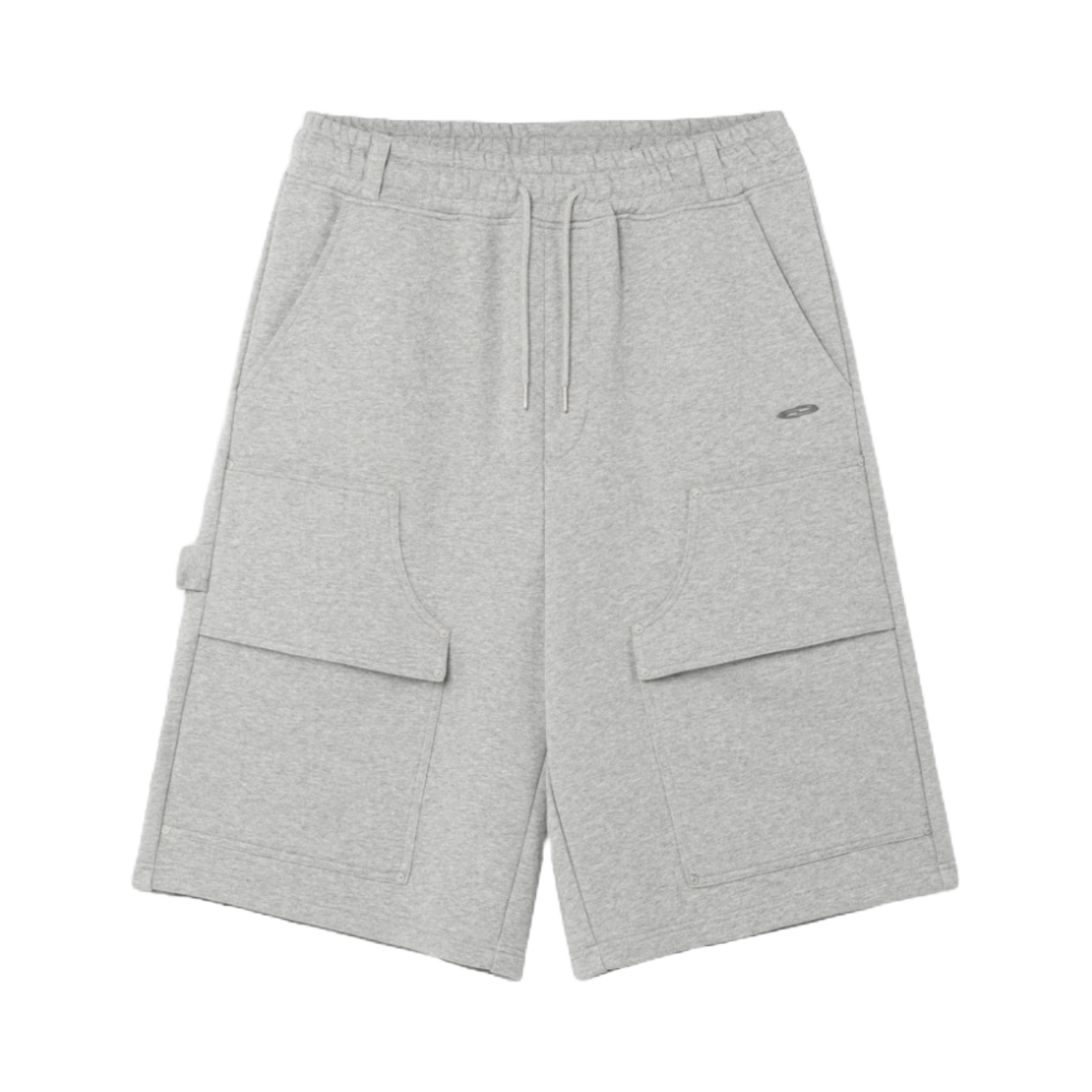 OP252USP01MG00 Opening Project Double Knee Bermuda Sweatpant Melange Gray