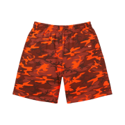 Supreme Small Box Sweatshorts Bright Orange Camo - 25SS