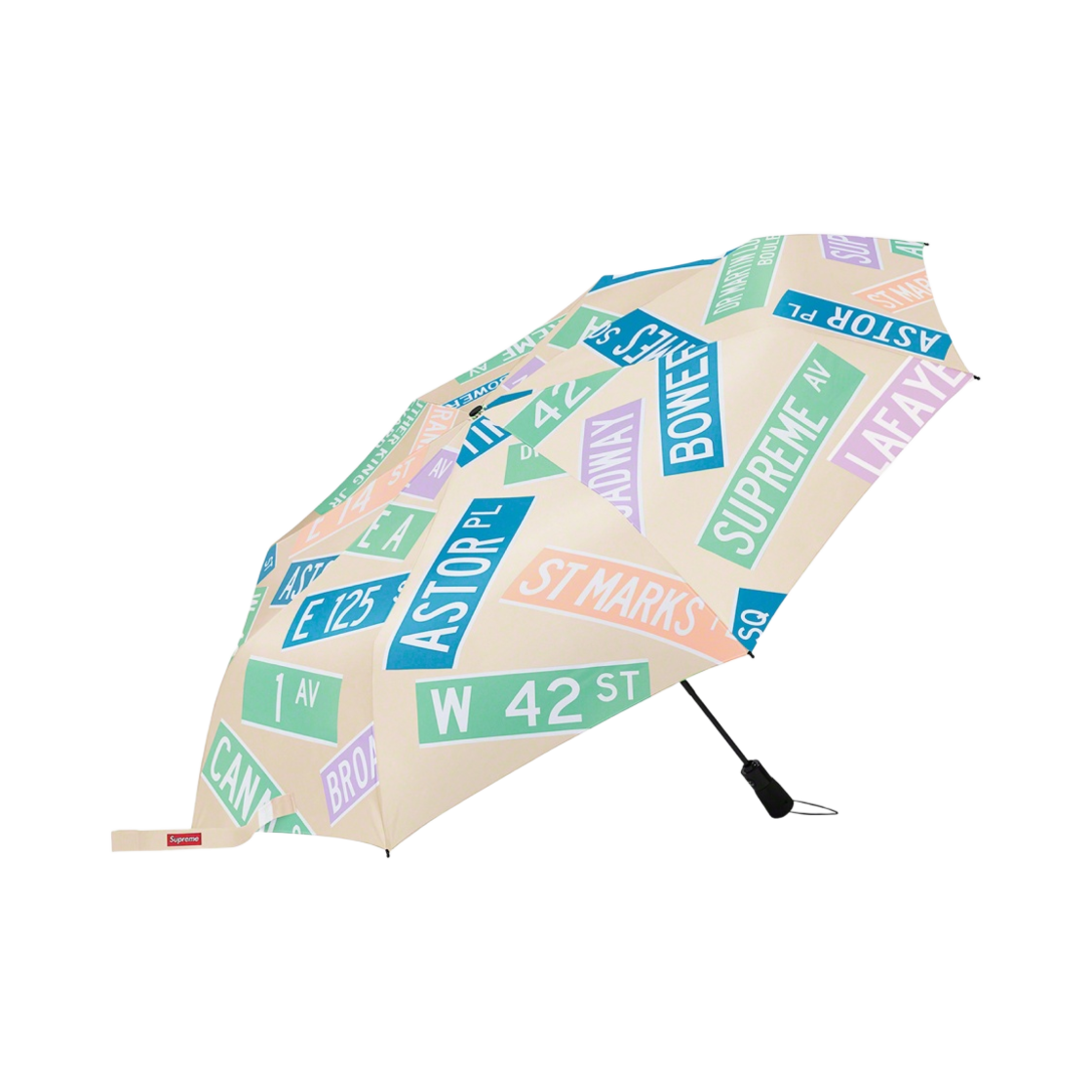 - Supreme x Shedrain Street Signs Umbrella Natural - 21SS