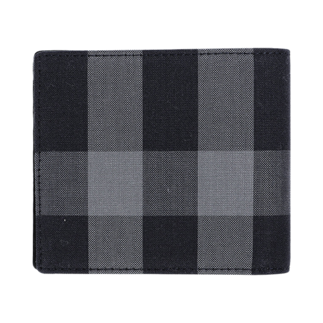 버버리 슈퍼 익스플로디드 체크 반지갑 네이비 그레이(Burberry Super Exploded Check Bifold Wallet Navy Grey) - 3