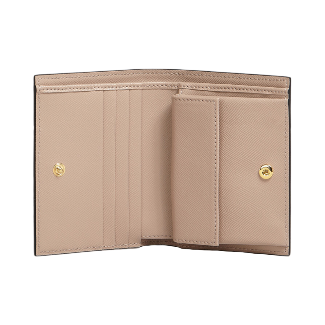 마르니 사피아노 반지갑 카멜리아 토크(Marni Saffiano Bi-Fold Wallet Camellia Talc) - 2