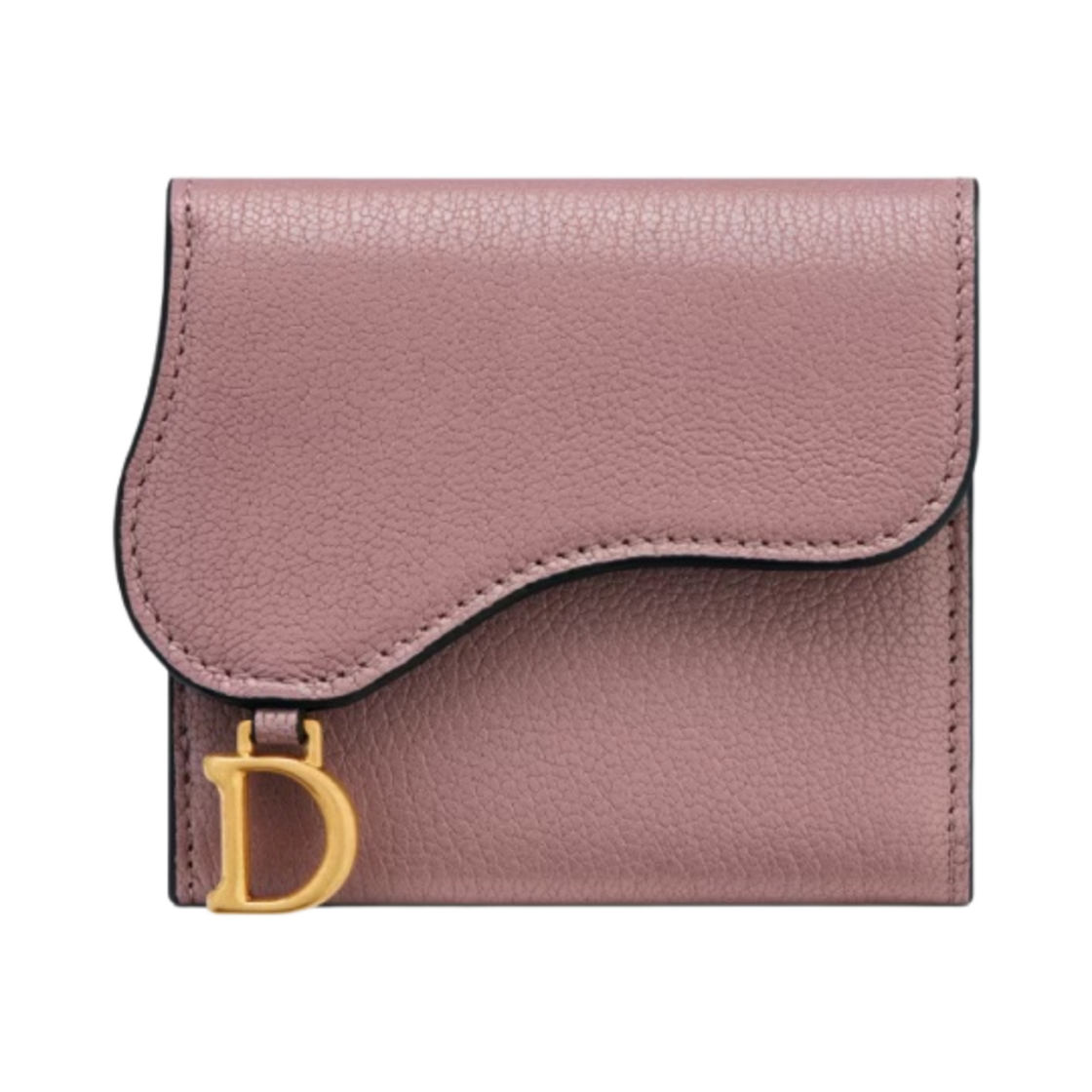 디올 새들 로터스 지갑 고트스킨 피오니 핑크(Dior Saddle Lotus Wallet Goatskin Peony Pink) - 1