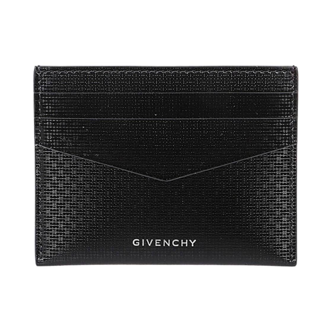 BK6099K1T4-018 Givenchy Card Holder in 4G Classic Leather Black