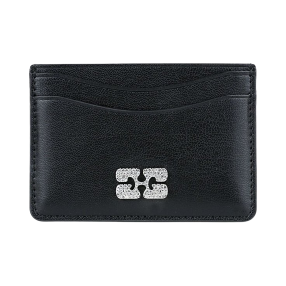 가니 보우 카드 홀더 블랙(Ganni Bou Card Holder Black)