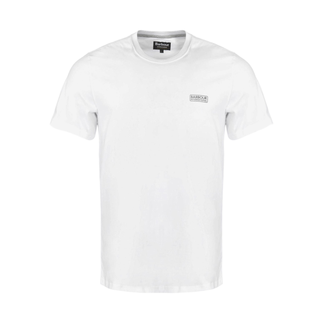 바버 인터네셔널 스몰 로고 티셔츠 화이트(Barbour International Small Logo T-Shirt White) - 1