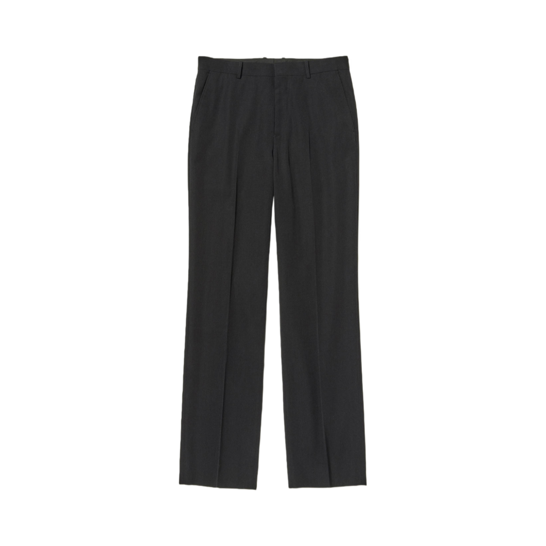 A25SP02MG Auralee Light Wool Max Gabardine Slacks Top Black - 25SS