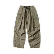 Kapital Quick Dry Twill Easy Jumbo Cargo Pants Khaki
