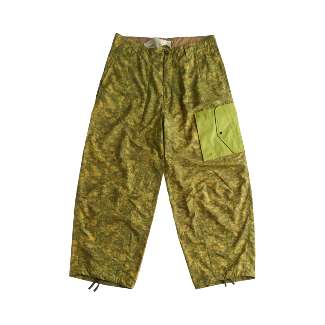 24CTCUP04185-T06556-697 Ten C x Awake NY Cargo Trousers Awake Edit Absinthe Green