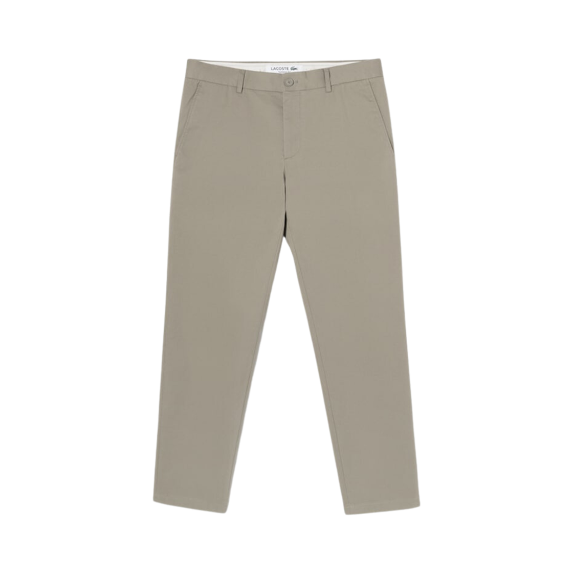 라코스테 테이퍼드 핏 코튼 스트레치 치노 베이지(Lacoste Tapered Fit Cotton Stretch Chino Beige) - 1