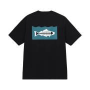 Stussy x Heal The Bay Pigment Dyed T-Shirt Black