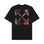 Off-White Caravaggio Painting Over S/S T-Shirt Black