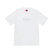 Supreme Beaded Logo S/S Top White - 22SS