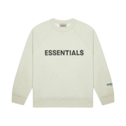 Essentials 3D Silicon Applique Crewneck Alfafa Sage - 20FW