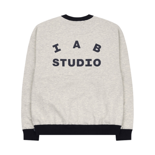 【IAB STUDIO】 IAB Studio Sweatshirt Light Gray - 23FW 아이앱 스튜디오 스웨트셔츠 라이트 그레이 - 23FW | IAB Studio
