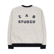 IAB Studio Sweatshirt Oatmeal Navy