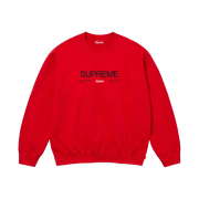 Supreme Established Crewneck Red - 24SS