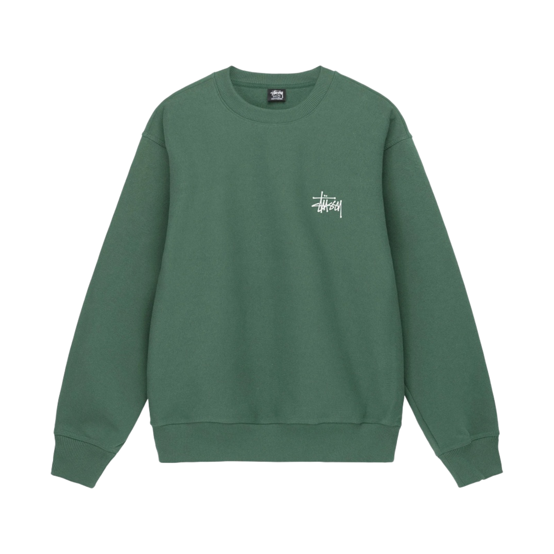 스투시 베이직 스투시 크루넥 그린 2022(Stussy Basic Stussy Crew Green 2022) - 2