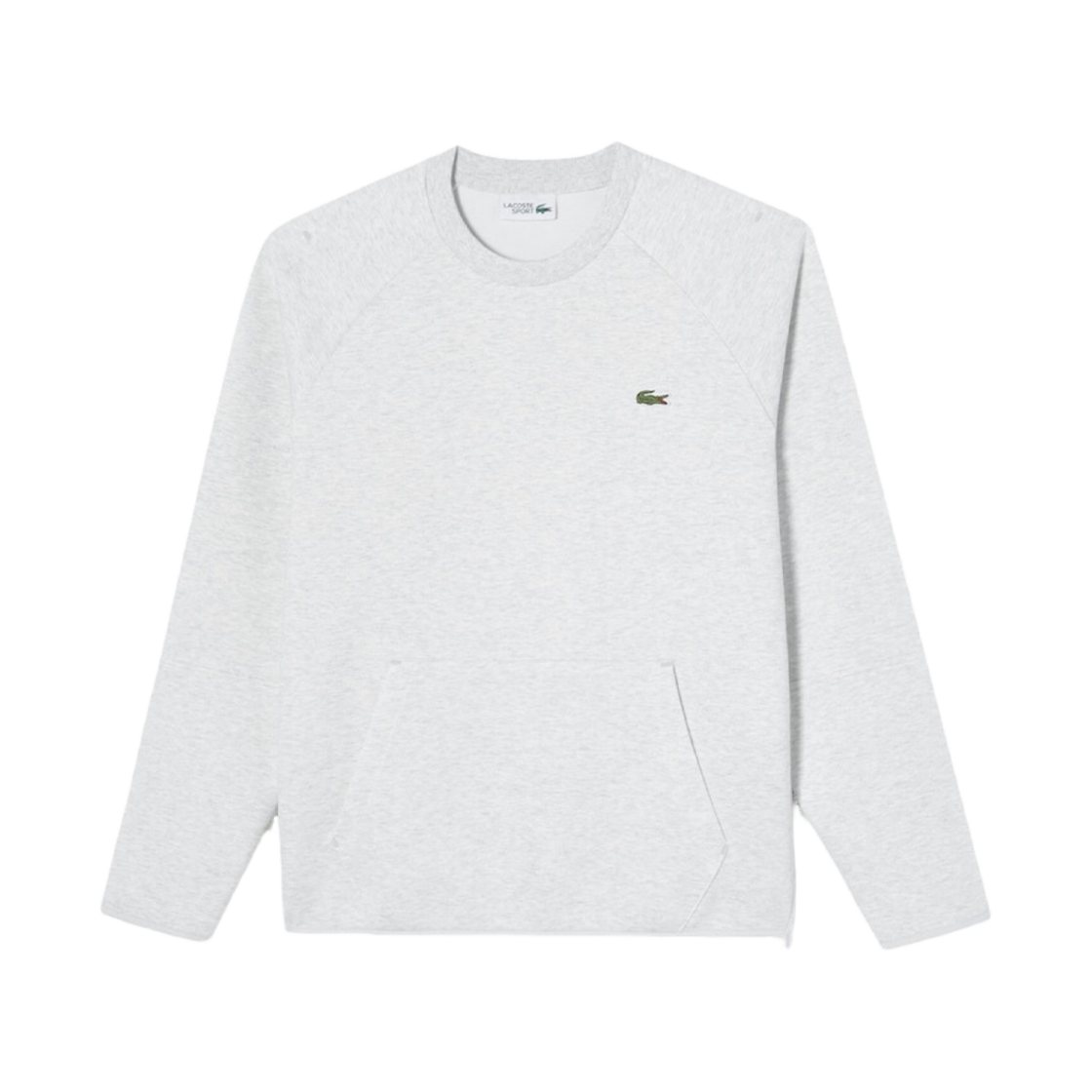 라코스테 테크니컬 크루넥 스웨트셔츠 화이트(Lacoste Technical Crewneck Sweatshirt White) - 1
