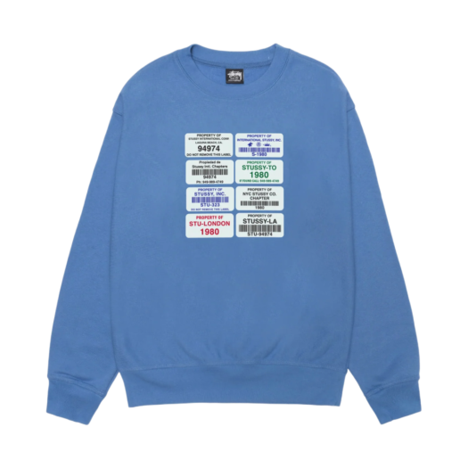 스투시 홈브루 크루 블랙 | Stussy | KREAM