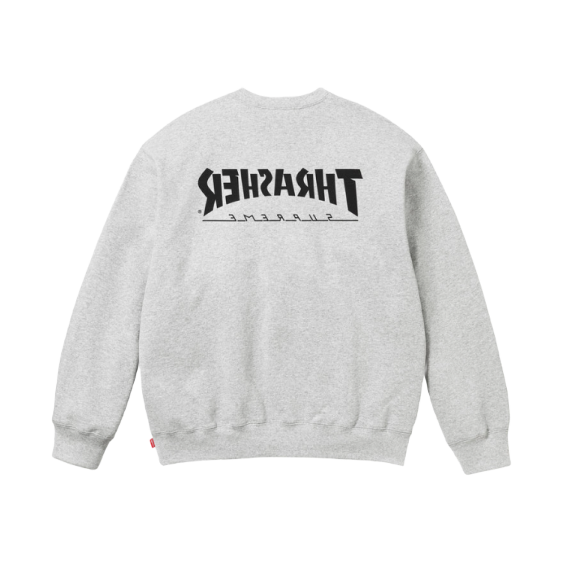 슈프림 x 트레셔 크루넥 헤더 그레이 - 24FW(Supreme x Thrasher Crewneck Heather Grey - 24FW) - 2