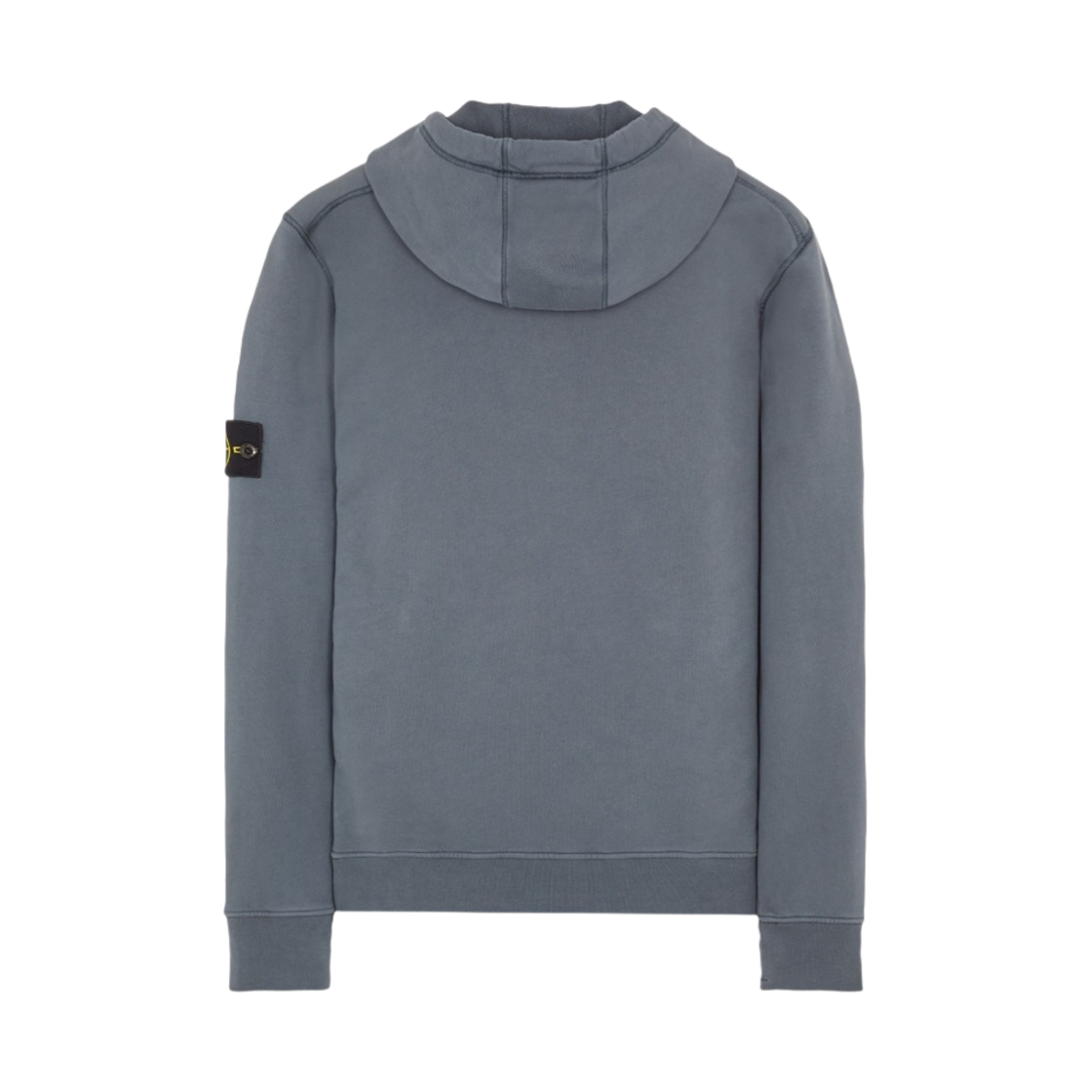 스톤 아일랜드 64151 코튼 플리스 가먼트 다이드 후드 스웨트셔츠 리드 - 23FW(Stone Island 64151 Cotton Fleece Garment Dyed Hooded Sweatshirt Lead - 23FW) - 2