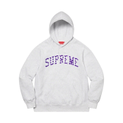 Supreme Hearts Arc Hooded Sweatshirt Ash Grey - 21SS