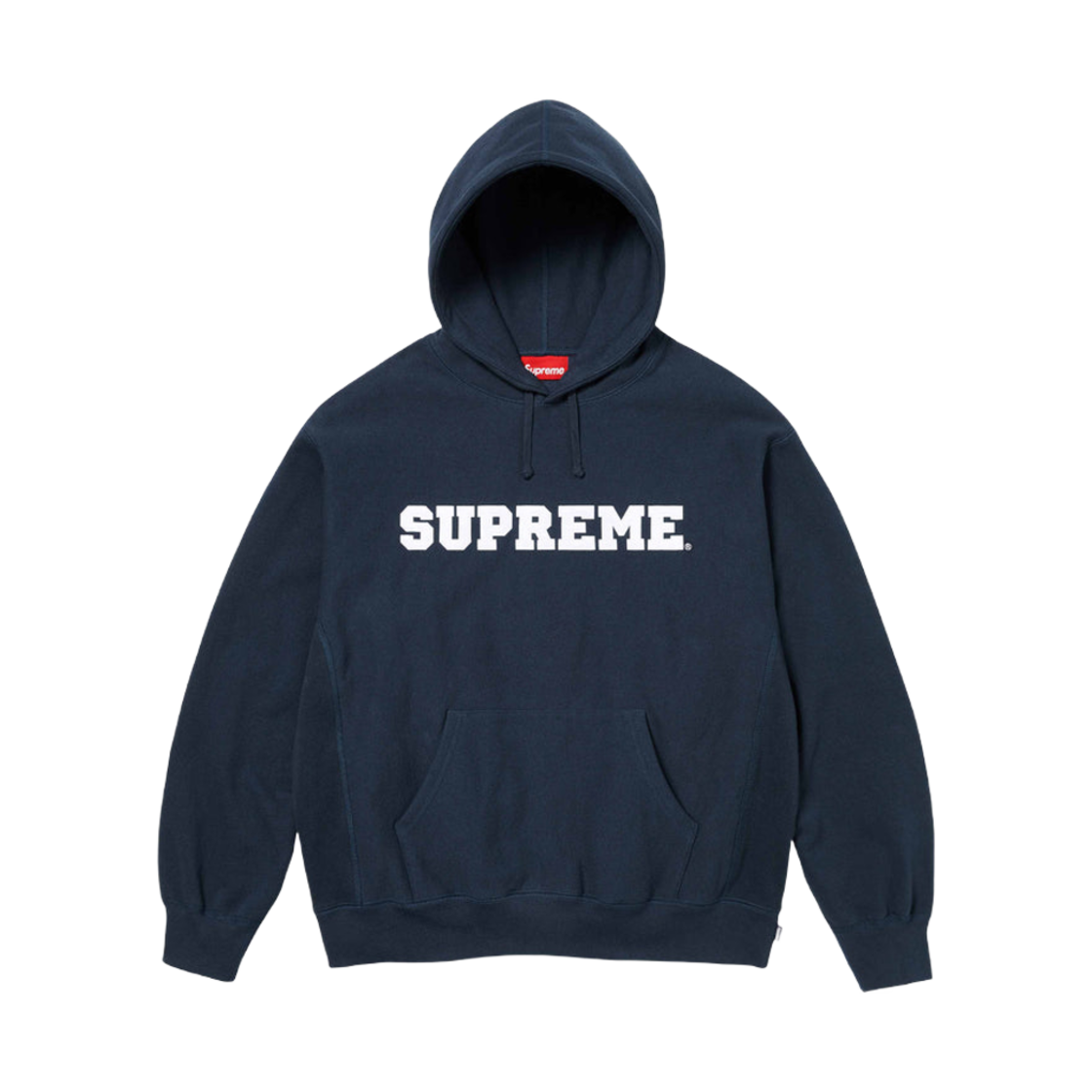 슈프림 컬리지에이트 후드 스웨트셔츠 네이비 - 24SS(Supreme Collegiate Hooded Sweatshirt Navy - 24SS)