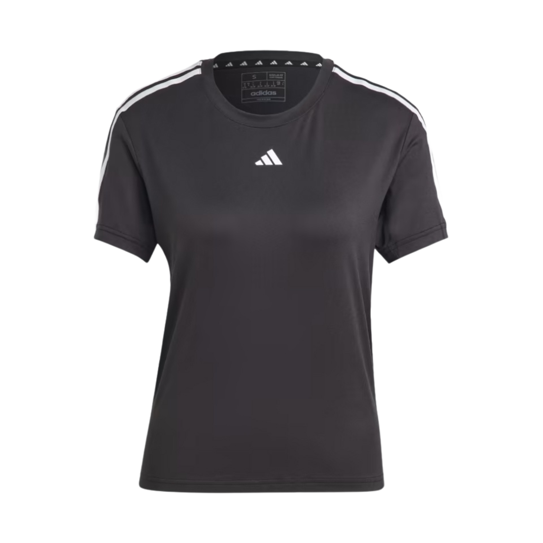 IC5039 (W) Adidas Aeroready Train Essentials 3-Stripes T-Shirt Black - KR Sizing